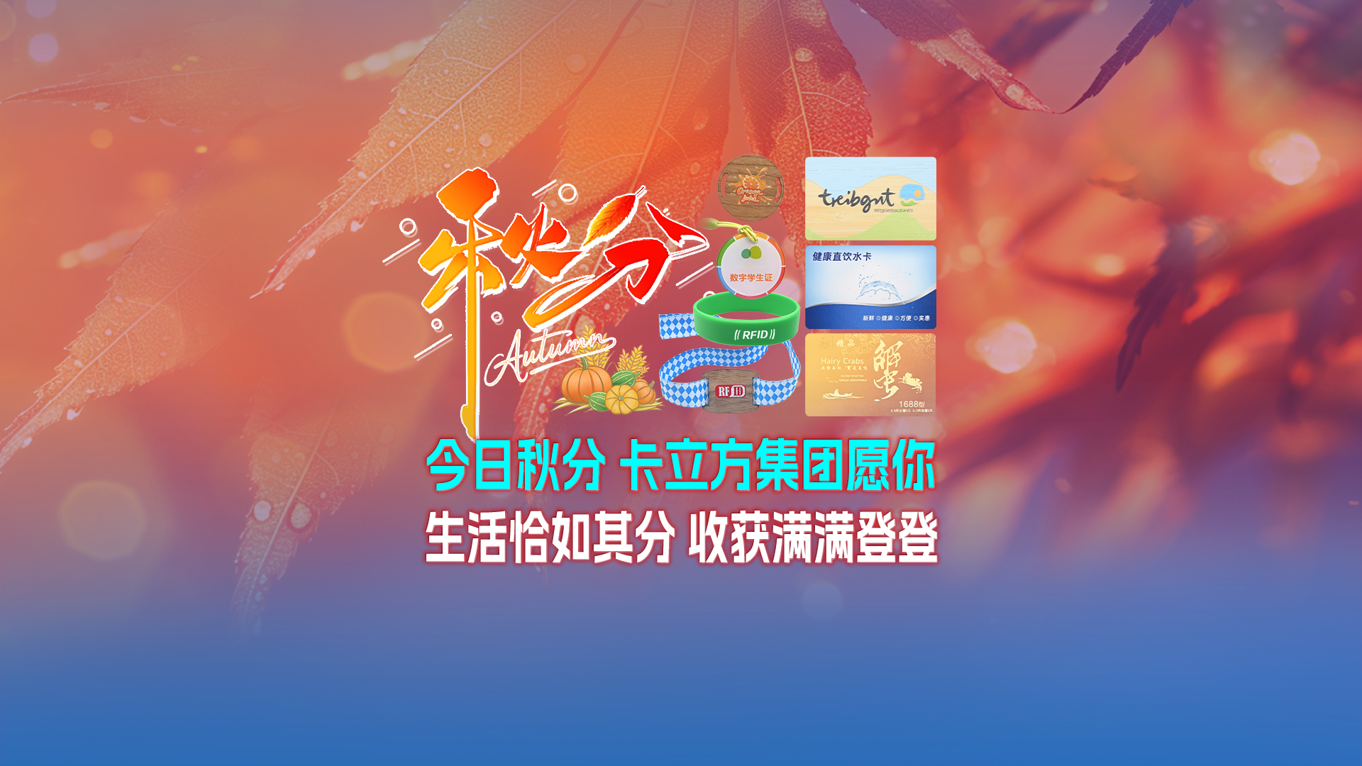 秋分至，卡立方集團(tuán)智能卡工廠以RFID多元化物聯(lián)網(wǎng)產(chǎn)品科技賦能萬物互聯(lián)